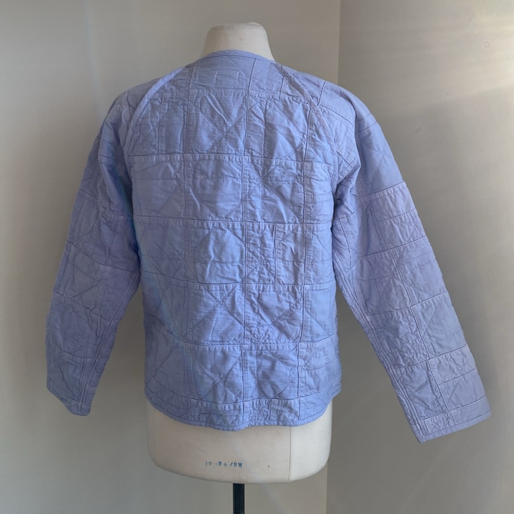 J. Crew Periwinkle Quilted Jacket - Picture 7 of 8